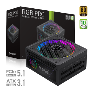 RGB PRO 1050G GAMEMAX,Computer Case,Power Supply,Cooling Parts,Keyboard,Mouse,Monitor