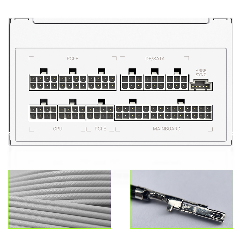 FULLY MODULAR DESIGN & EMBOSSED FLAT CABLES