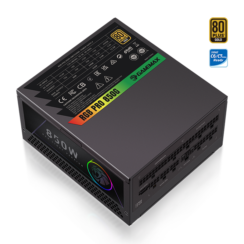 80+ GOLD CERTIFIED & INTEL C6/C7 READY