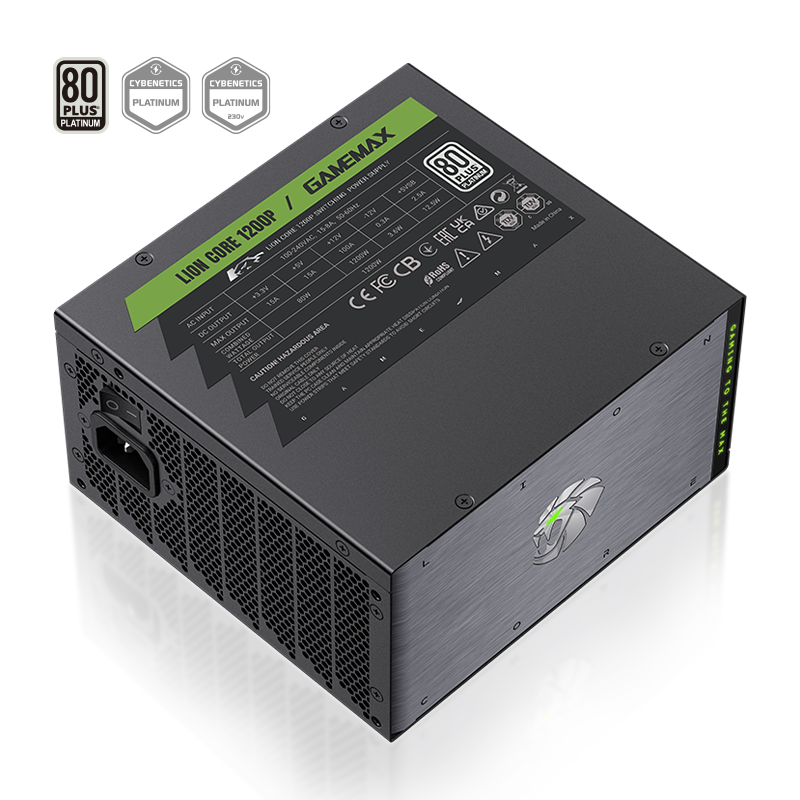 80 PLUS PLATINUM CERTIFIED