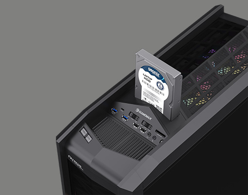 Built-in HDD Hot Swap