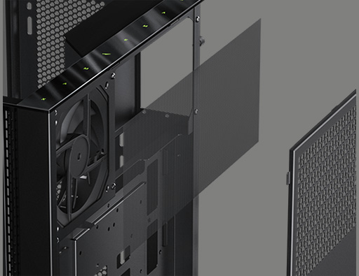 Right Side Magnetic Dust Filter