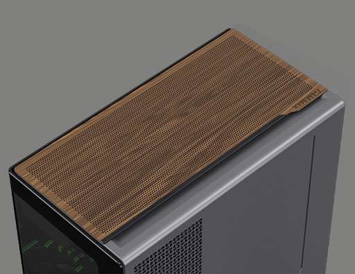 Walnut-grain decorative Top Panel