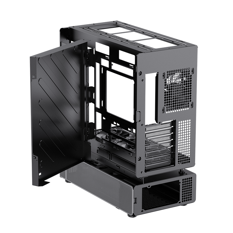 BTF Motherboard Installation in Dual Chamber Case