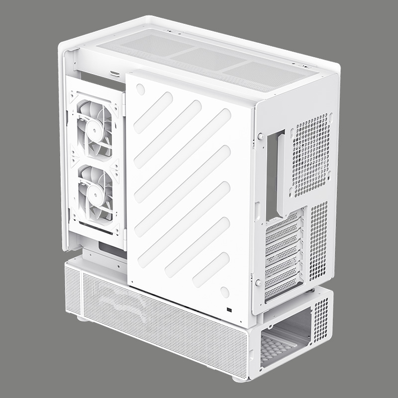 HINGED COVER FOR EFFICIENTCABLE MANAGEMENT