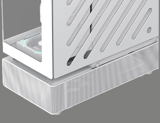 VENTILATION PANEL FOR THE POWERSUPPLY COMPARTMENT