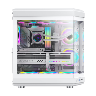 water cooled pc case | HYPE-Mid-Tower ATX PC Case | White PC Case