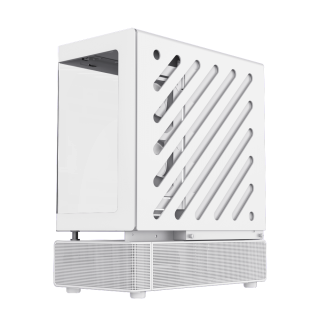 Gamemax N80 White Gaming PC Case-270° FULL VIEW TEMPERED GLASS DESIGN ...