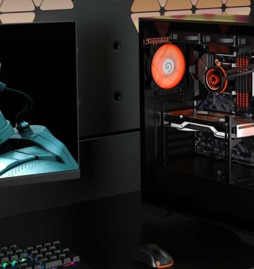 E - ATX Tower Game PC Box с ARGB подсветкой, в соответствии с кристально четким дизайном