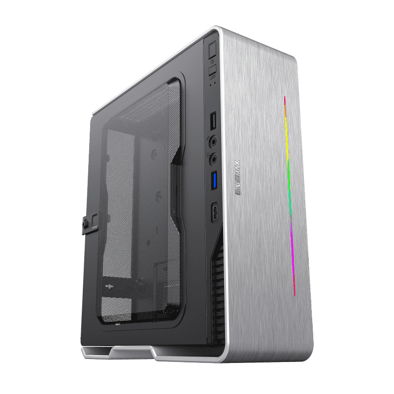 Violin Silver Mini ITX PC Case