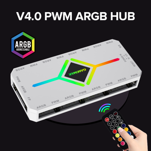 V4.0 ARGB HUB PWM BK