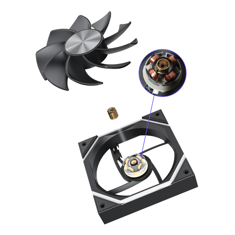 SILENT AND STABLE HYDRAULIC BEARING
